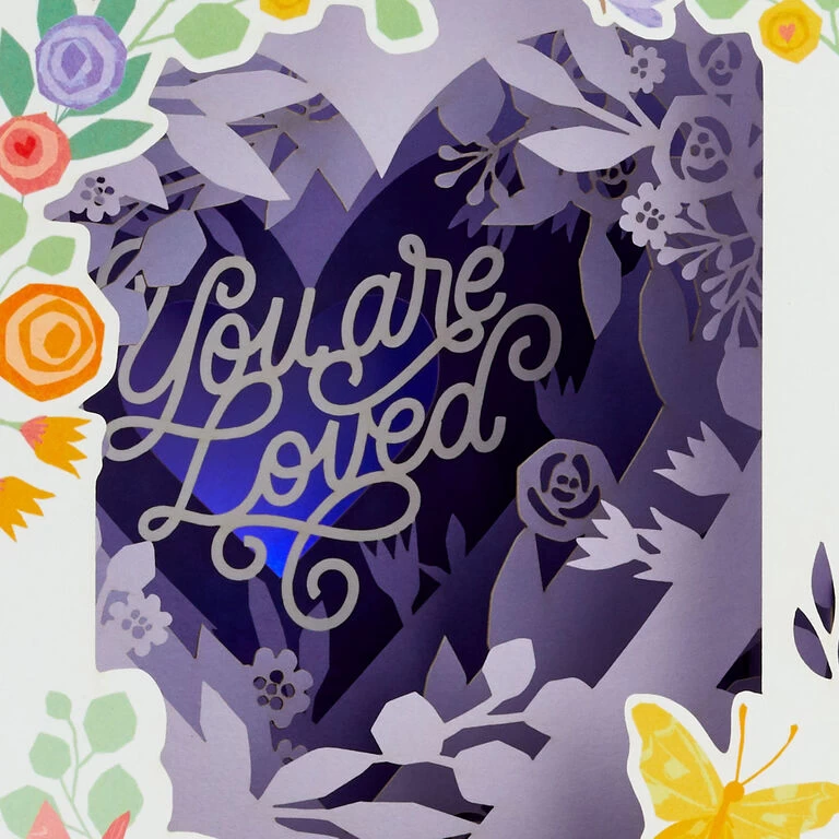 Hallmark You Are Loved 3D Pop-Up Musical Mother's Day Card With Light 6 Hallmark You Are Loved 3D Pop-Up Musical Mother's Day Card With Light - Image 4