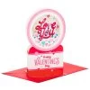 Hallmark All My Love Snow Globe Musical 3D Pop-Up Valentine's Day Card With Motion -Hallmark Hearts Snow Globe 3D PopUp Music Motion Valentines Day Card 1299VAY9986 01
