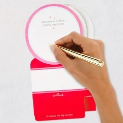 Hallmark All My Love Snow Globe Musical 3D Pop-Up Valentine's Day Card With Motion -Hallmark Hearts Snow Globe 3D PopUp Music Motion Valentines Day Card 1299VAY9986 06