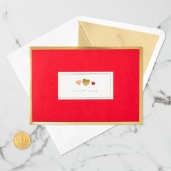 Hallmark All My Love Hearts 3D Pop-Up Love Card -Hallmark I Love You Hearts 3D PopUp Love Card 1299LAD2889 04