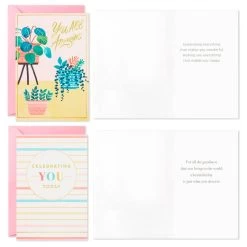 Hallmark Illustrated Floral Assorted Mother's Day Cards, Pack Of 36 -Hallmark Illustrated Floral Mothers Day Cards Assortment 5MAY1000 03