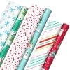 Hallmark Winter Friends 3-Pack Reversible Kids Christmas Wrapping Paper Assortment, 120 Sq. Ft. 2 Hallmark Winter Friends 3-Pack Reversible Kids Christmas Wrapping Paper Assortment, 120 Sq. Ft. -Hallmark Kids Reversible Christmas Gift Wrap Assortment 5JXW1073 01