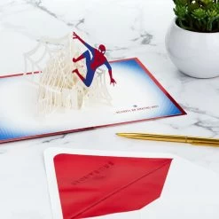 Hallmark Marvel Spider-Man You Deserve An Amazing Day 3D Pop-Up Card -Hallmark Marvel SpiderMan Amazing 3D PopUp Card 1499LAD2901 07