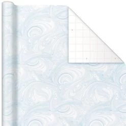 Hallmark Modern Muted 3-Pack Wrapping Paper, 55 Sq. Ft. Total -Hallmark Modern Muted 3Pack Wrapping Paper Rolls 5EWR6369 06