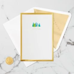 Hallmark Love Sharing Life's Adventure With You 3D Pop-Up Love Card -Hallmark Mountains and Trees 3D PopUp Love Card 1299LAD2890 04