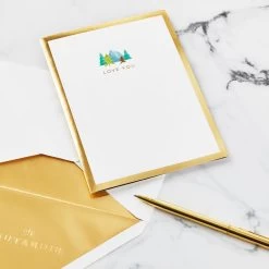 Hallmark Love Sharing Life's Adventure With You 3D Pop-Up Love Card -Hallmark Mountains and Trees 3D PopUp Love Card 1299LAD2890 05