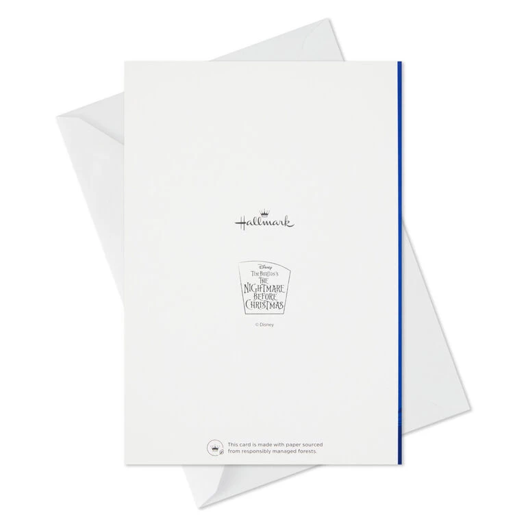 Hallmark Disney Tim Burton's The Nightmare Before Christmas Hauntingly Happy Boxed Cards, Pack Of 16 9 Hallmark Disney Tim Burton's The Nightmare Before Christmas Hauntingly Happy Boxed Cards, Pack Of 16 - Image 7