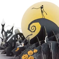 Hallmark Disney Tim Burton's The Nightmare Before Christmas Happy Nightmares 3D Pop-Up Card 14 Hallmark Disney Tim Burton's The Nightmare Before Christmas Happy Nightmares 3D Pop-Up Card -Hallmark Nightmare Before Christmas Jack Skellington 3D PopUp Card 1499LAD2846 03