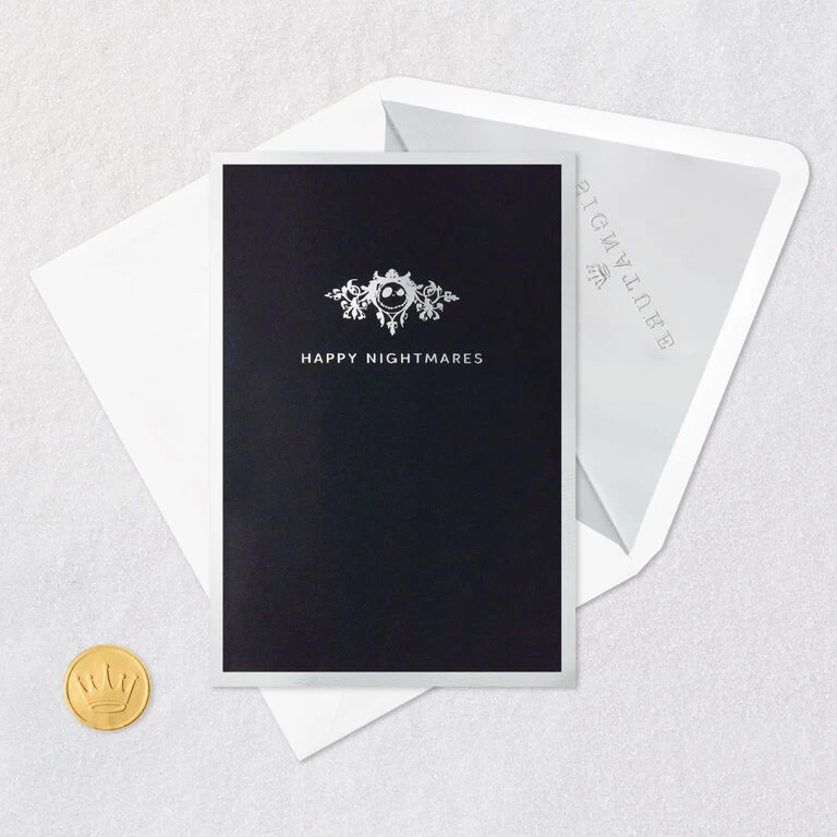 Hallmark Disney Tim Burton's The Nightmare Before Christmas Happy Nightmares 3D Pop-Up Card 8 Hallmark Disney Tim Burton's The Nightmare Before Christmas Happy Nightmares 3D Pop-Up Card - Image 6