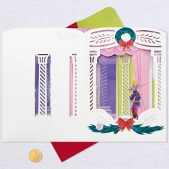 Hallmark Nutcracker Musical 3D Pop-Up Christmas Card With Light 18 Hallmark Nutcracker Musical 3D Pop-Up Christmas Card With Light -Hallmark Nutcracker Shadow Box 3D PopUp Music Light Christmas Card 1099XOD4041 07