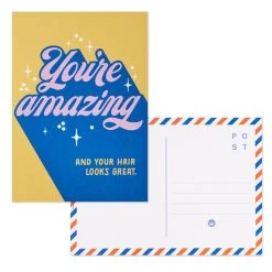 Hallmark Keep It Sunny Postcards, Book Of 10 -Hallmark Orange and Blue Keep It Sunny Postcards 1SOM3857 03