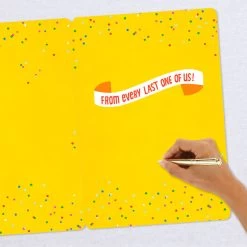 Hallmark 16" Party Cats And Dogs Jumbo Birthday Card From All -Hallmark Party Cats Dogs Birthday Card From Us 1299CBG3004 06