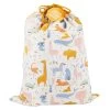 Hallmark 28" Pastel Animals Large Fabric Gift Bag With Tag -Hallmark Pastel Animals Fabric Gift Sack With Tag 1499EGB7167 01