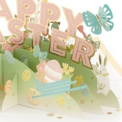 Hallmark Happy Surprises 3D Pop-Up Easter Card -Hallmark Pastel Eggs 3D PopUp Easter Card 1299IRC7072 04