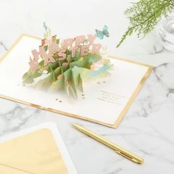 Hallmark Happy Surprises 3D Pop-Up Easter Card -Hallmark Pastel Eggs 3D PopUp Easter Card 1299IRC7072 07