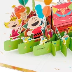 Hallmark Peanuts® Gang Celebrating You 3D Pop-Up Birthday Card -Hallmark Peanuts Gang Snoopy 3D PopUp Birthday Card 1499LAD2739 04