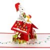 Hallmark Peanuts® Snoopy Joy To The World 3D Pop-Up Christmas Card