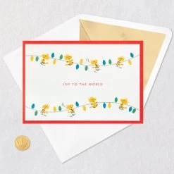 Hallmark Peanuts® Snoopy Joy To The World 3D Pop-Up Christmas Card 15 Hallmark Peanuts® Snoopy Joy To The World 3D Pop-Up Christmas Card -Hallmark Peanuts Snoopy and Woodstock 3D PopUp Christmas Card 1499IXC8994 05