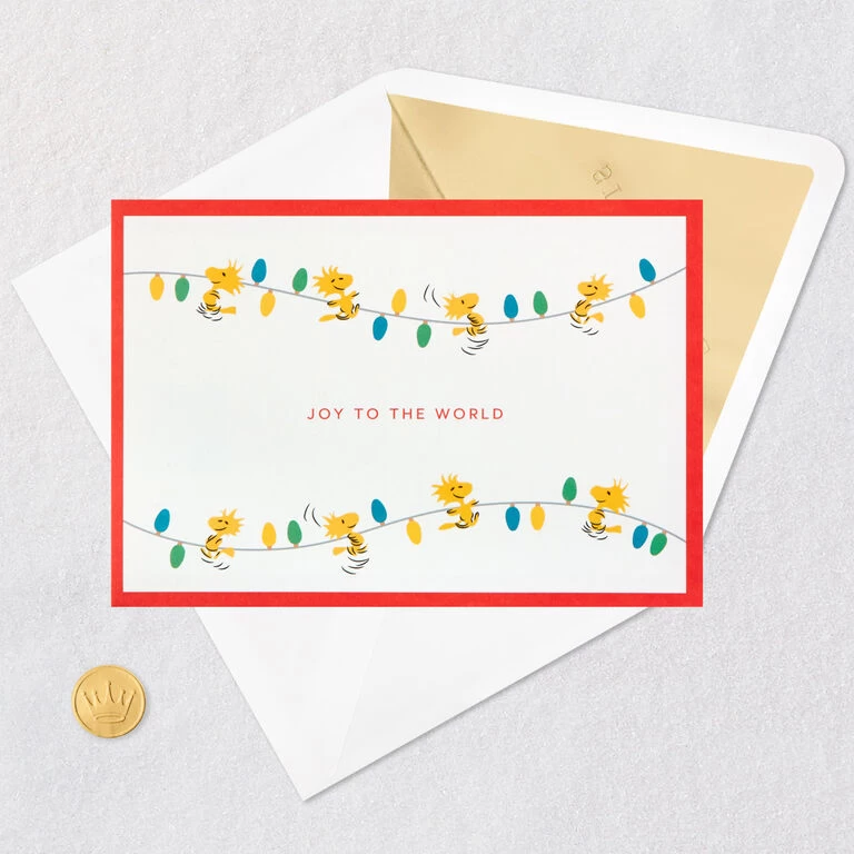Hallmark Peanuts® Snoopy Joy To The World 3D Pop-Up Christmas Card 7 Hallmark Peanuts® Snoopy Joy To The World 3D Pop-Up Christmas Card - Image 5