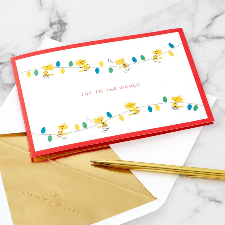Hallmark Peanuts® Snoopy Joy To The World 3D Pop-Up Christmas Card 8 Hallmark Peanuts® Snoopy Joy To The World 3D Pop-Up Christmas Card - Image 6