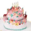 Hallmark Every Good Thing Floral Cake 3D Pop-Up Birthday Card 1 Hallmark Every Good Thing Floral Cake 3D Pop-Up Birthday Card -Hallmark Pink Cake and Flowers 3D PopUp Birthday Card for Her 1299LAD2886 01