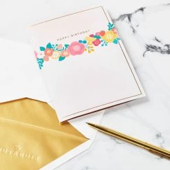 Hallmark Every Good Thing Floral Cake 3D Pop-Up Birthday Card -Hallmark Pink Cake and Flowers 3D PopUp Birthday Card for Her 1299LAD2886 05