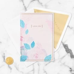Hallmark The Special Place You Will Always Hold In My Heart Love Card -Hallmark Pink Lotus Flower 3D PopUp Love Card for Her 1299LAD2887 05