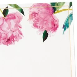 Hallmark Pink Peonies Stationery Set, Box Of 20 -Hallmark Pink Peonies Stationery Set 1499STN1137 02