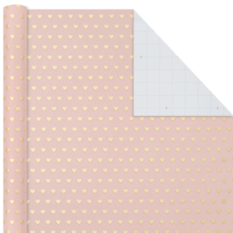 Hallmark Pink And Gray 3-Pack Wrapping Paper, 85 Sq. Ft. Total 6 Hallmark Pink And Gray 3-Pack Wrapping Paper, 85 Sq. Ft. Total - Image 4