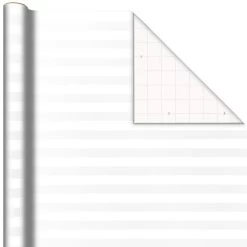 Hallmark Pink And Gray 3-Pack Wrapping Paper, 85 Sq. Ft. Total 14 Hallmark Pink And Gray 3-Pack Wrapping Paper, 85 Sq. Ft. Total -Hallmark Pink and Gray 2 Standard 1 Foil 3Pack Gift Wrap 5EWR6421 05