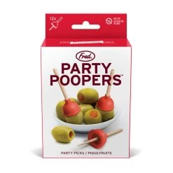 Fred Party Poopers Picks, Set Of 12 -Hallmark Plunger Party Picks 5298863 04