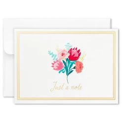 Hallmark Pretty Floral Assorted Blank Thank-You Notes, Box Of 24 -Hallmark Pretty Floral Assorted Blank ThankYou Notes in Box 1499TYN2424 04