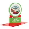 Hallmark Red Truck Snow Globe Musical 3D Pop-Up Christmas Card With Motion -Hallmark Red Truck Snowglobe 3D PopUp Music Motion Christmas Card 1299XOD9992 01