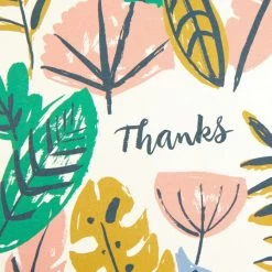 Hallmark Retro Flowers And Leaves Assorted Blank Thank-You Notes, Pack Of 48 7 Hallmark Retro Flowers And Leaves Assorted Blank Thank-You Notes, Pack Of 48 -Hallmark Retro Flowers Blank ThankYou Notes Assortment Pack 5STZ5116 02
