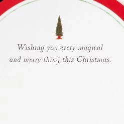 Hallmark Santa's Sleigh Snow Globe Musical 3D Pop-Up Christmas Card With Motion -Hallmark Santa Sleigh Snowglobe 3D PopUp Music Motion Christmas Card 1299XOD9985 04