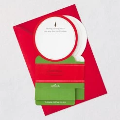 Hallmark Santa's Sleigh Snow Globe Musical 3D Pop-Up Christmas Card With Motion -Hallmark Santa Sleigh Snowglobe 3D PopUp Music Motion Christmas Card 1299XOD9985 08