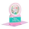 Hallmark Peanuts® Snoopy Snow Globe 3D Pop-Up Mother's Day Card With Motion