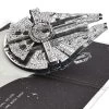 Hallmark Star Wars™ Millennium Falcon™ 3D Pop-Up Card -Hallmark Star Wars Millennium Falcon 3D PopUp Card 1499LAD2726 01