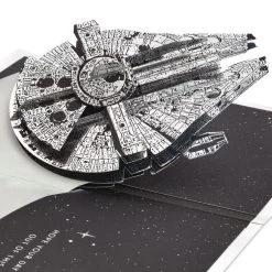 Hallmark Star Wars™ Millennium Falcon™ 3D Pop-Up Card