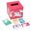Hallmark Colorful Unicorn Classroom Valentines Set With Light-Up, Musical Mailbox -Hallmark Unicorn Kids Classroom Exchange Valentines and Box 5VBX2959 01