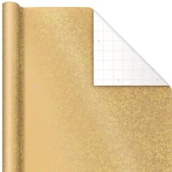 Hallmark Upscale Neutrals 3-Pack Wrapping Paper, 85 Sq. Ft. Total 15 Hallmark Upscale Neutrals 3-Pack Wrapping Paper, 85 Sq. Ft. Total -Hallmark Upscale Neutrals 2 Standard 1 Foil 3Pack Gift Wrap 5EWR6417 06