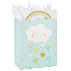 Hallmark 13" Welcome Baby 3-Pack Assorted Gift Bags With Tissue -Hallmark Welcome Baby 3Pack Assorted Large Gift Bags Tissue 5EGB6421 05