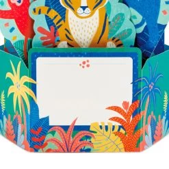 Hallmark Wild Animal Party Boxed Pop-Up Birthday Cards, Pack Of 8 -Hallmark Wild Animal Party PopUp Boxed Birthday Cards 5STZ1174 05