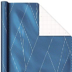 Hallmark Winter Glow 3-Pack Christmas Wrapping Paper Assortment, 80 Sq. Ft. -Hallmark Winter Glow Christmas Wrapping Paper Assortment 5JXW1060 06