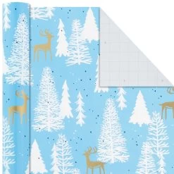 Hallmark Woodland Charm 4-Pack Holiday Wrapping Paper Assortment, 120 Sq. Ft. 15 Hallmark Woodland Charm 4-Pack Holiday Wrapping Paper Assortment, 120 Sq. Ft. -Hallmark Woodland Charm Holiday Wrapping Paper Assortment 5JXW1041 06