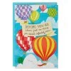 Hallmark 16" Hot Air Balloons Pop-Up Jumbo Goodbye Card -Hallmark Youll Be Missed Balloon Goodbye Card 1499CBG1018 01
